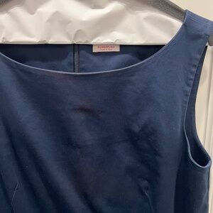 Italian brand Rossopuro cotton navy shift dress